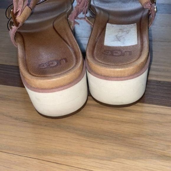 UGG Braelynn Pink Dawn Sandals - Picture 4 of 7